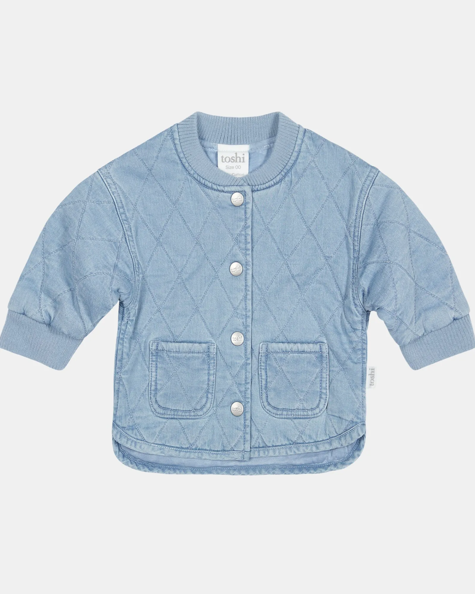 Discount Baby Shacket Denim Tops