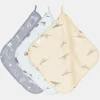 Store Baby Washcloth Muslin-3pcs Clearance