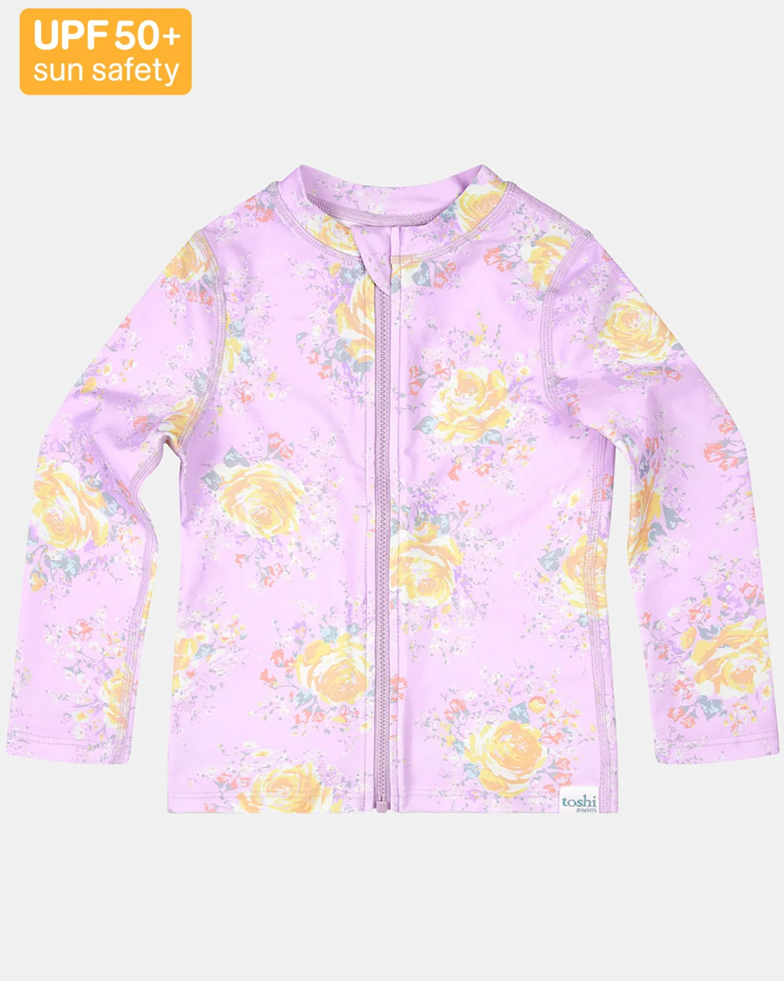 New Swim Kids Rashie L/S Full Zip Classic Clearance
