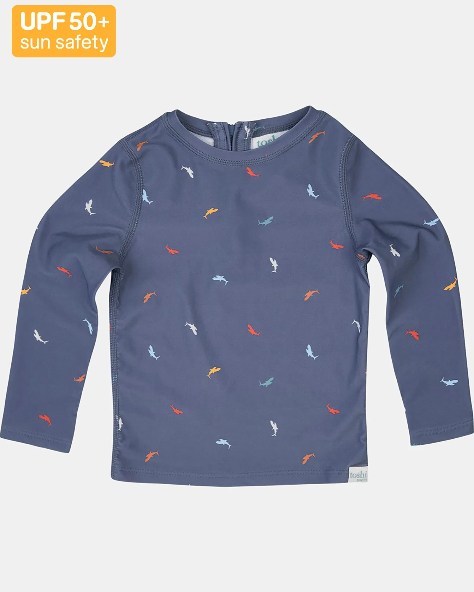 Cheap Swim Kids Rashie L/S Half Zip Classic Clearance