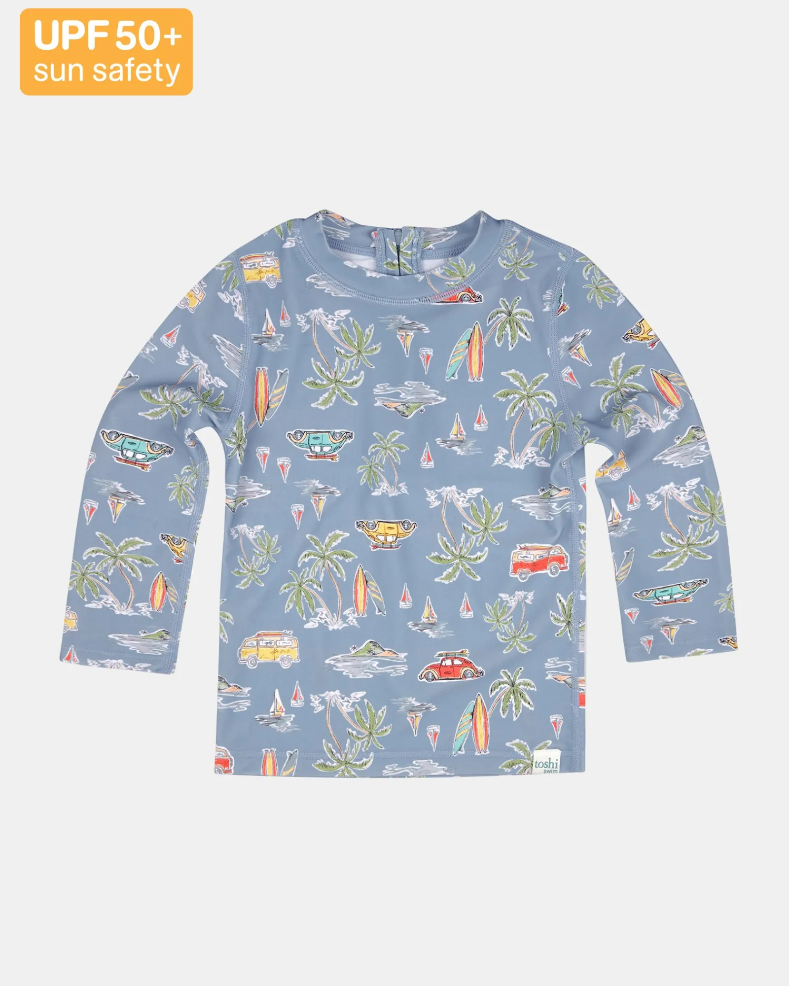 Shop Swim Kids Rashie L/S Half Zip Classic Kids Kids