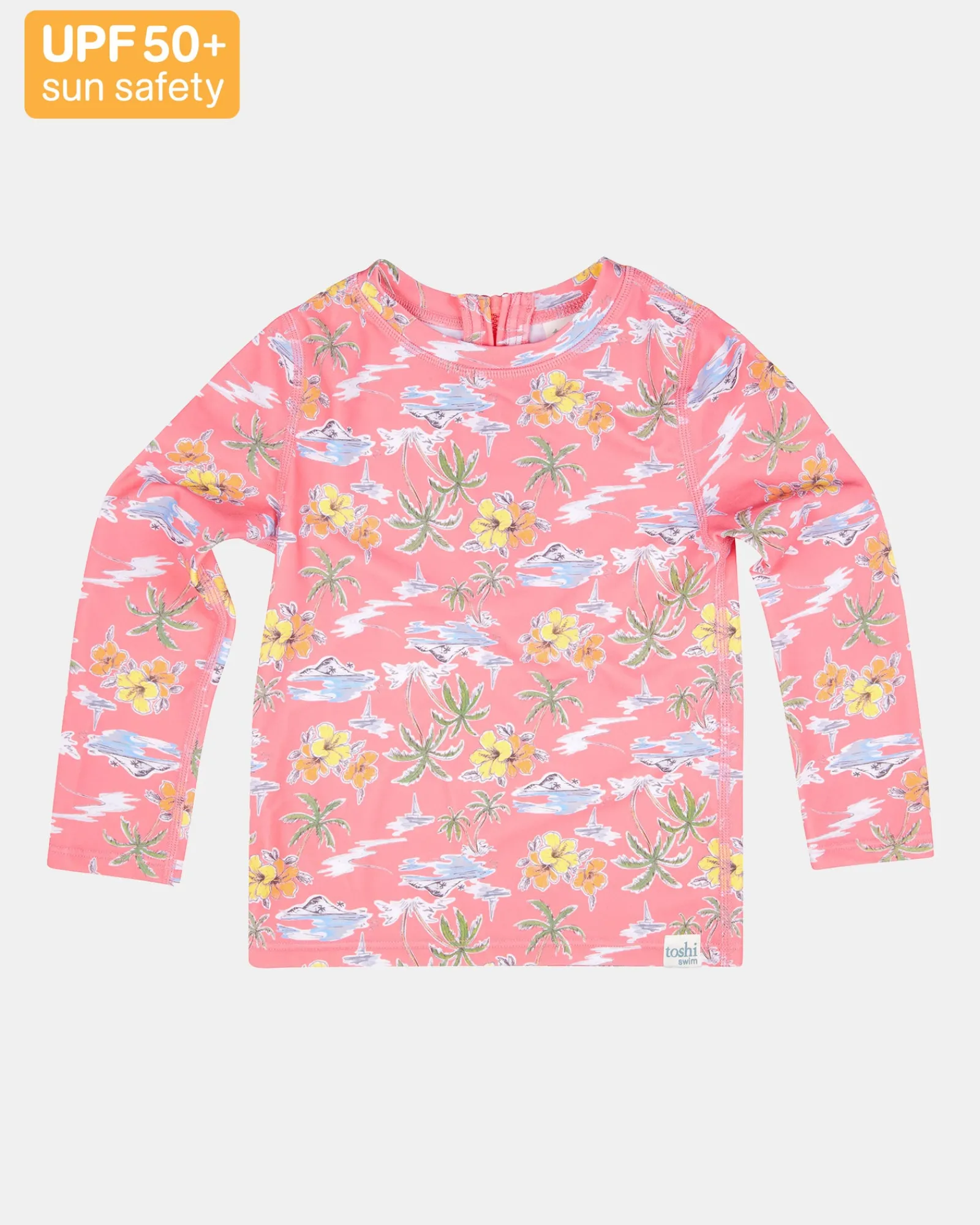 Shop Swim Kids Rashie L/S Half Zip Classic Kids Kids