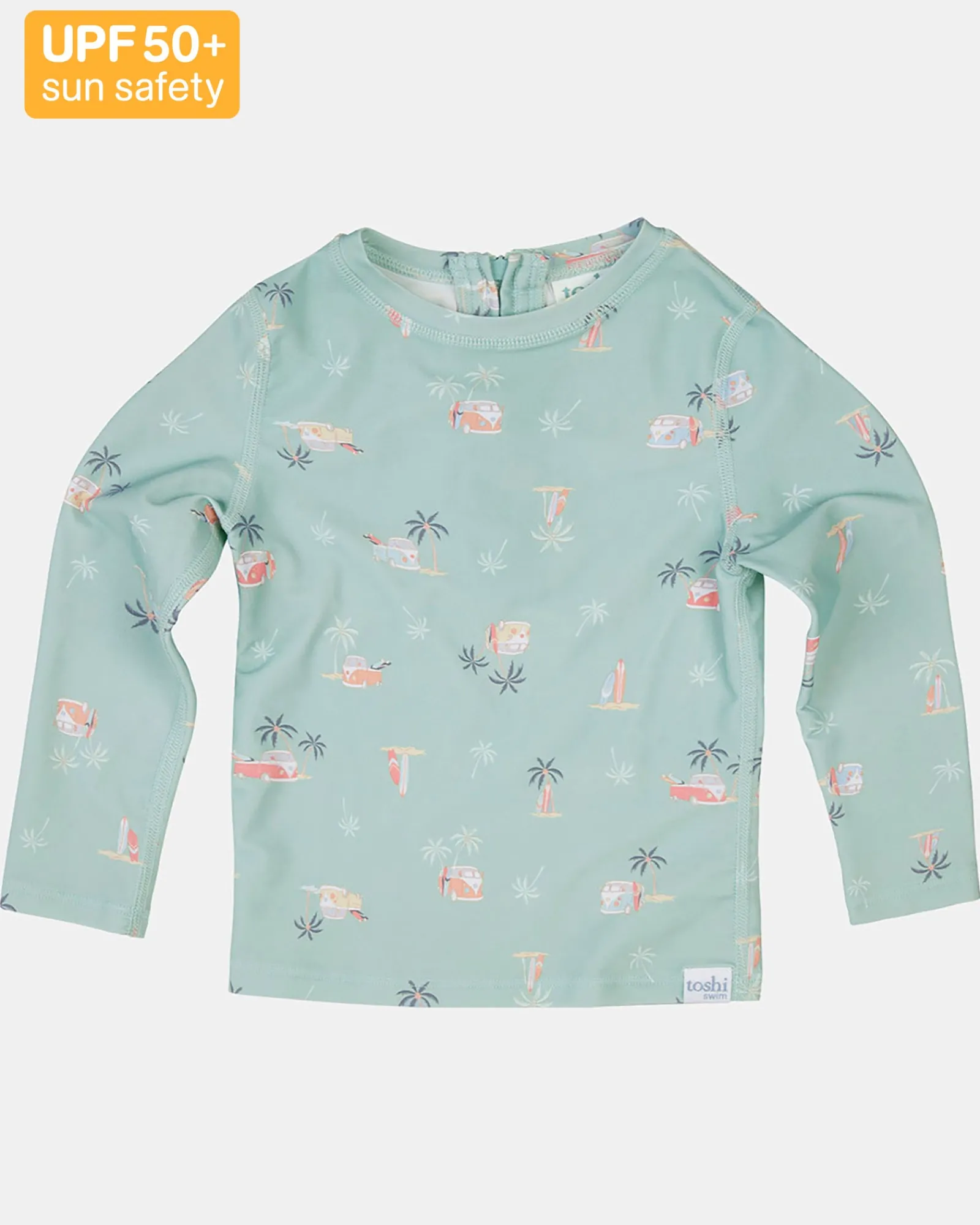 Cheap Swim Kids Rashie L/S Half Zip Classic Clearance